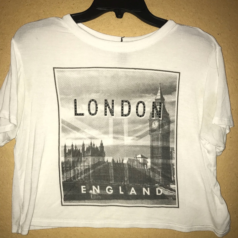 london crop top